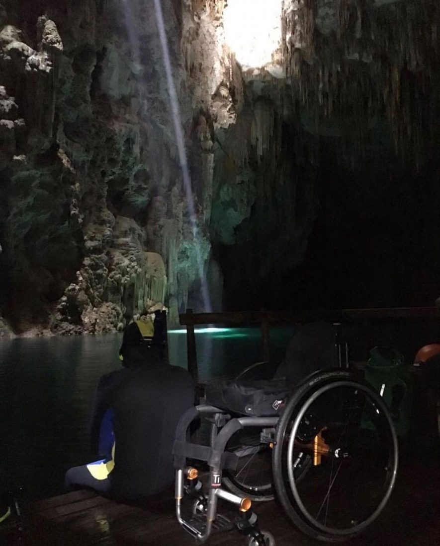 Acessibilidade no turismo: a experiência de um cadeirante que visitou o Abismo Anhumas